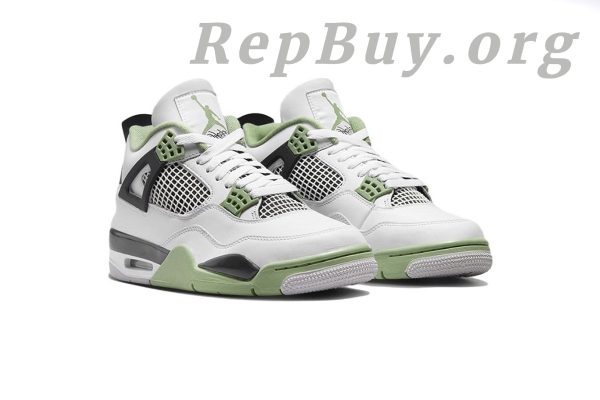 Top Version Nike Air Jordan 4 Retro Seafoam AQ9129-103 - 图片 5