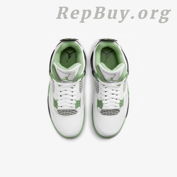 Top Version Nike Air Jordan 4 Retro Seafoam AQ9129-103 - 图片 6