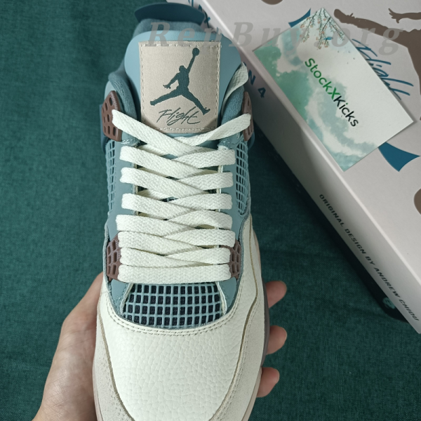 Top Version Nike Air Jordan 4 Snorlax Concept - 图片 3