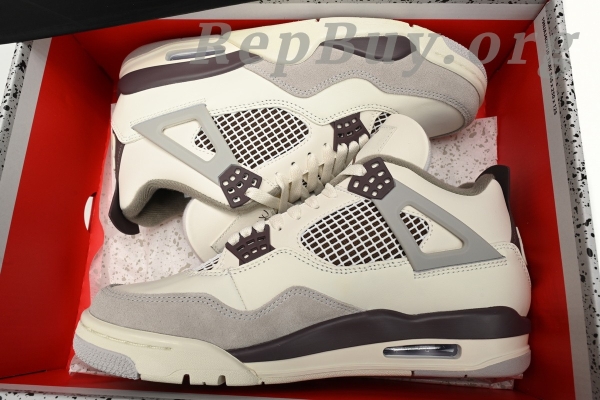 Top Version A Ma Maniere x Air Jordan 4 Phantom FZ4810-001 - Image 14