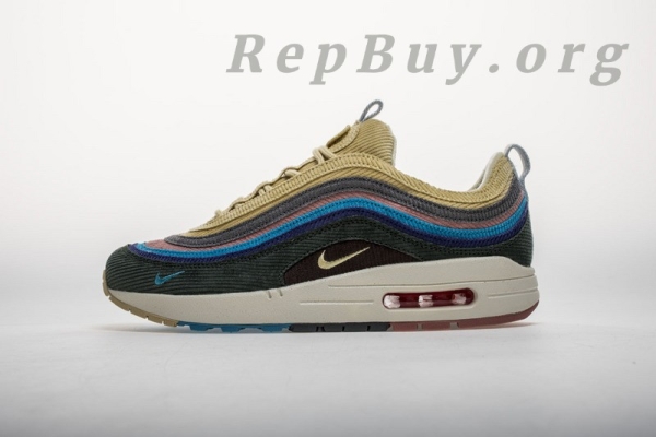 Top Version Nike Air Max 1/97 Sean Wotherspoon (Extra Lace Set Only) AJ4219-400 - Image 2