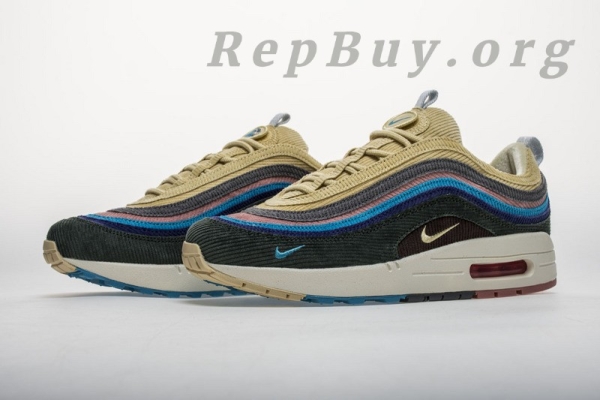 Top Version Nike Air Max 1/97 Sean Wotherspoon (Extra Lace Set Only) AJ4219-400 - Image 5