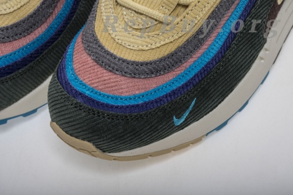 Top Version Nike Air Max 1/97 Sean Wotherspoon (Extra Lace Set Only) AJ4219-400 - Image 27