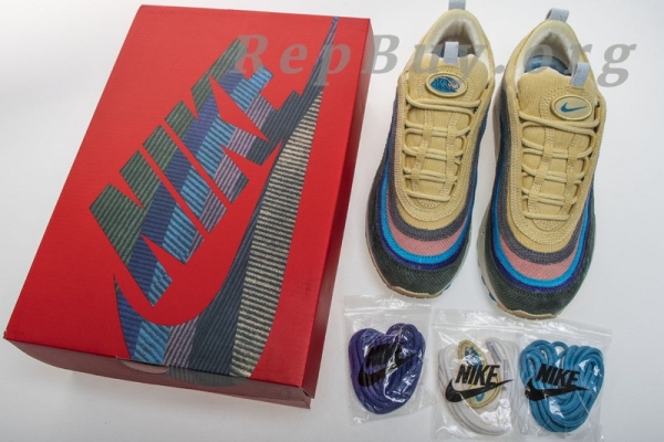 Top Version Nike Air Max 1/97 Sean Wotherspoon (Extra Lace Set Only) AJ4219-400 - Image 28