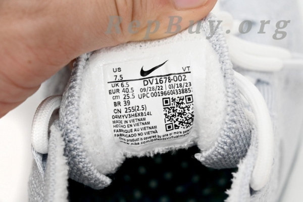Top Version Nike AIR VAPORMAX 2023 FK All White V1678-002 - Image 10