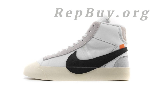 Top Version Nike Blazer Mid Off-White AA3832-100 - Image 2