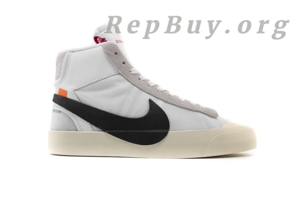 Top Version Nike Blazer Mid Off-White AA3832-100 - Image 4