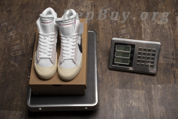 Top Version Nike Blazer Mid Off-White AA3832-100 - Image 18