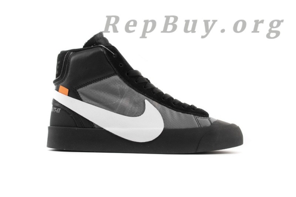 Top Version Nike Blazer Mid Off-White Grim Reaper AA3832-001 - Image 3