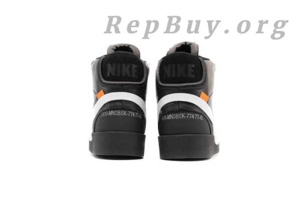 Top Version Nike Blazer Mid Off-White Grim Reaper AA3832-001 - Image 6