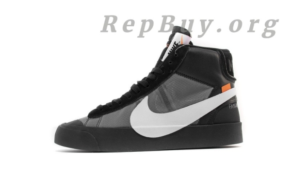 Top Version Nike Blazer Mid Off-White Grim Reaper AA3832-001 - Image 2