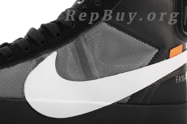 Top Version Nike Blazer Mid Off-White Grim Reaper AA3832-001 - Image 14