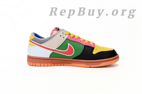 Top Version Nike Dunk Low "Free 99" DH0952-100 - 图片 3