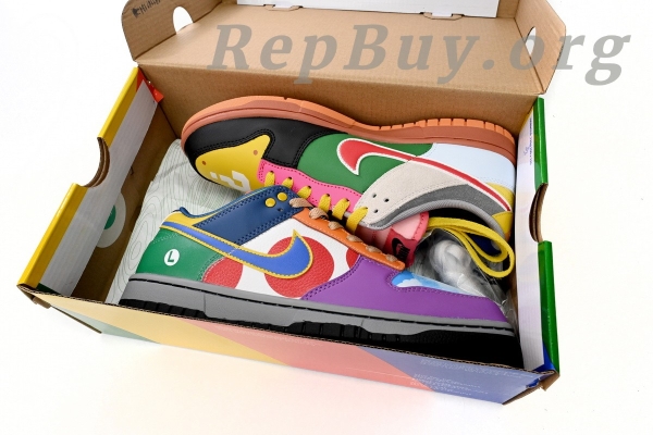 Top Version Nike Dunk Low "Free 99" DH0952-100 - 图片 17