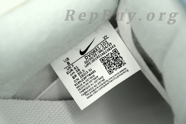 Top Version Nike Dunk Low Crown Prince Ao Bingsan, High Quality Replica Nike Dunks, Best Copy DV0831-101, 1:1 Replica Sneakers, Premium Fake Nike Shoes, Perfect Clone Dunk Low
