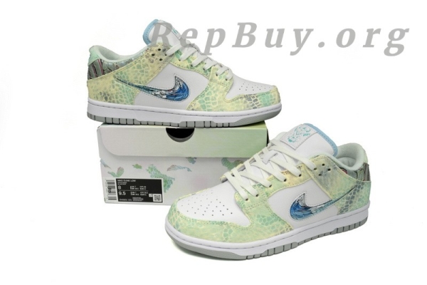 Top Version Nike Dunk Low Crown Prince Ao Bingsan, High Quality Replica Nike Dunks, Best Copy DV0831-101, 1:1 Replica Sneakers, Premium Fake Nike Shoes, Perfect Clone Dunk Low