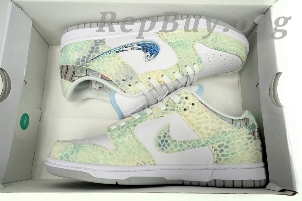Top Version Nike Dunk Low Crown Prince Ao Bingsan, High Quality Replica Nike Dunks, Best Copy DV0831-101, 1:1 Replica Sneakers, Premium Fake Nike Shoes, Perfect Clone Dunk Low