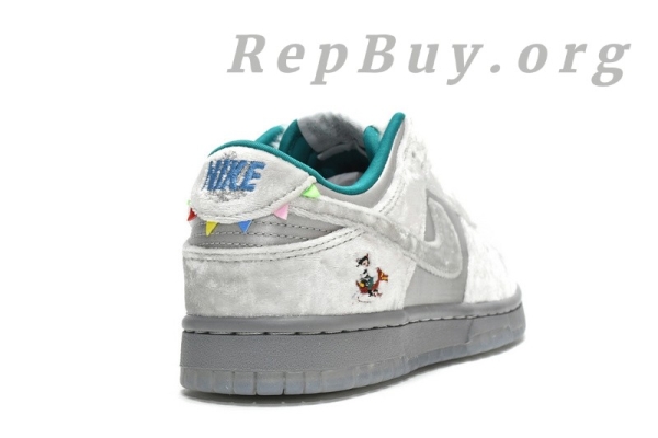 Top Version Nike Dunk Low Ice (W) DO2326-001 - 图片 11