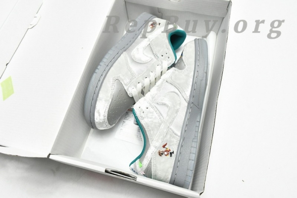 Top Version Nike Dunk Low Ice (W) DO2326-001 - 图片 20