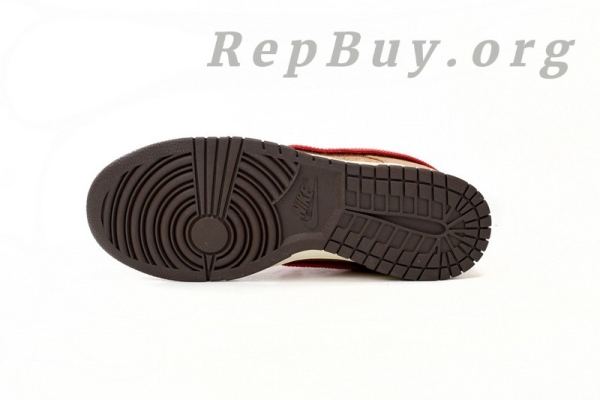 Top Version Nike Dunk Low SP CLOT Cork FN0317-121 - Image 5