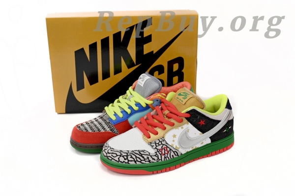 Top Version Nike Dunk Low What the Dunk Colorful Pigeon 318403-141 - Image 4