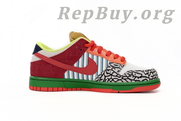 Top Version Nike Dunk Low What the Dunk Colorful Pigeon 318403-141 - Image 3