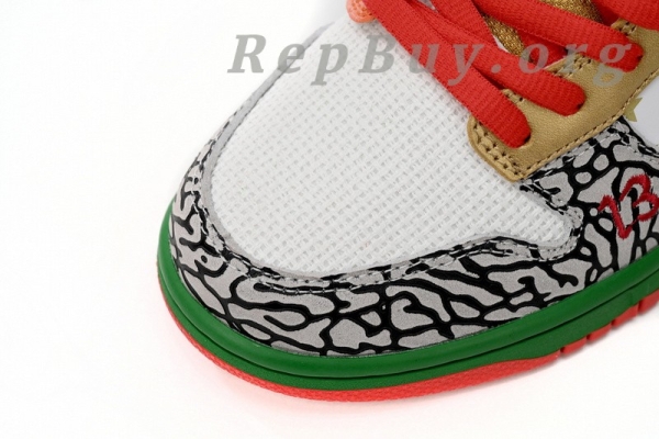 Top Version Nike Dunk Low What the Dunk Colorful Pigeon 318403-141 - Image 9