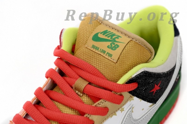 Top Version Nike Dunk Low What the Dunk Colorful Pigeon 318403-141 - Image 10