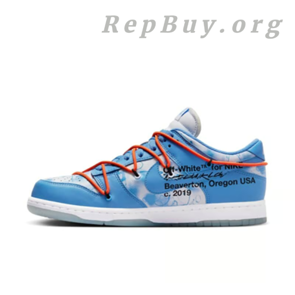 Top Version Nike Dunk LowOff-White Futura UNC DD0856-403 - 图片 2