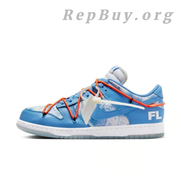 Top Version Nike Dunk LowOff-White Futura UNC DD0856-403