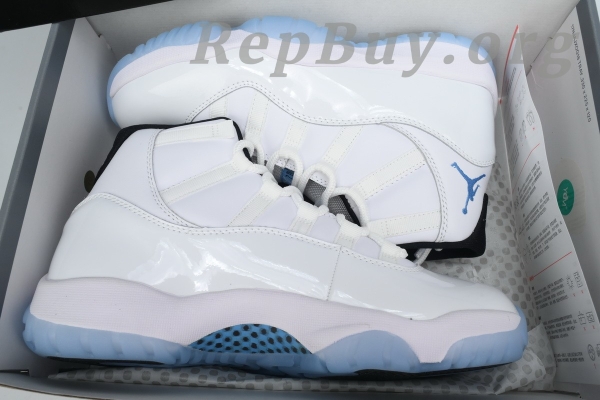 Top Version Nike Jordan 11 Retro Legend Blue (2024) CT8012-104 - Image 12