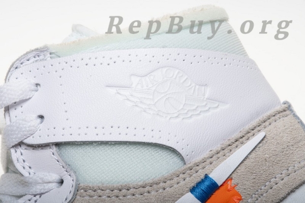 Top Version Nike Jordan 1 Retro High Off-White White AQ0818-100 - Image 16