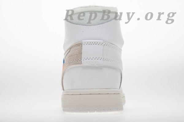Top Version Nike Jordan 1 Retro High Off-White White AQ0818-100 - Image 20