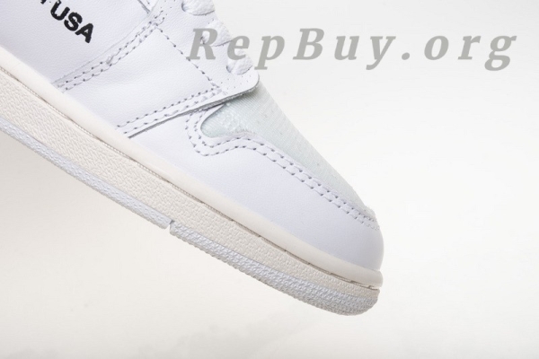 Top Version Nike Jordan 1 Retro High Off-White White AQ0818-100 - Image 22