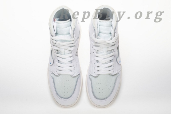 Top Version Nike Jordan 1 Retro High Off-White White AQ0818-100 - Image 26