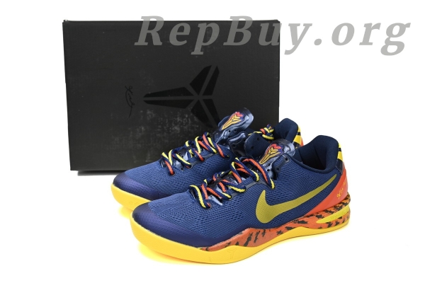 Top Version Nike Kobe 8 Barcelona Tiger 555035-402 - 图片 14