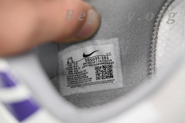 Top Version Nike Kobe 8 Low White/Purple-Yellow 555035-101 - Image 9