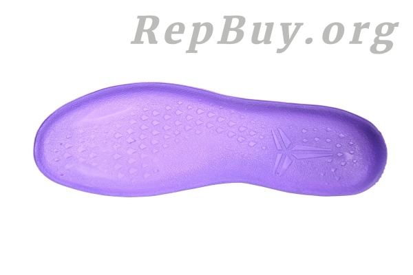 Top Version Nike Kobe 8 Low White/Purple-Yellow 555035-101 - Image 10