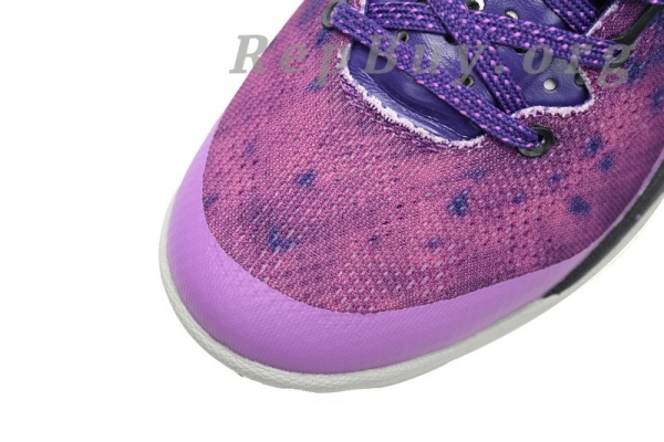 Top Version Nike Kobe 8 Playoffs Purple Platinum 555035-500 - 图片 7