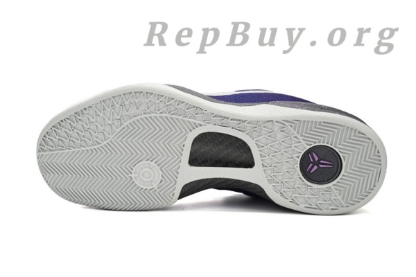 Top Version Nike Kobe 8 Playoffs Purple Platinum 555035-500 - 图片 5