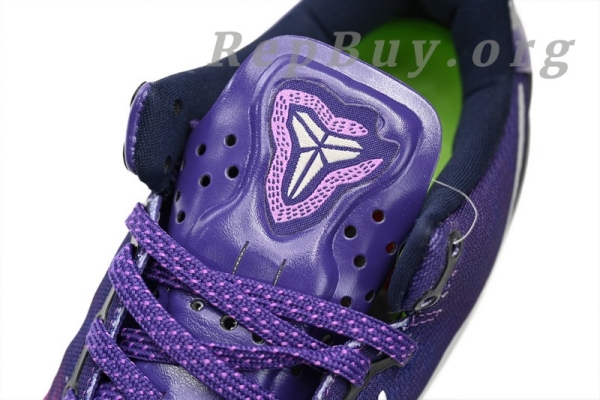 Top Version Nike Kobe 8 Playoffs Purple Platinum 555035-500 - 图片 8