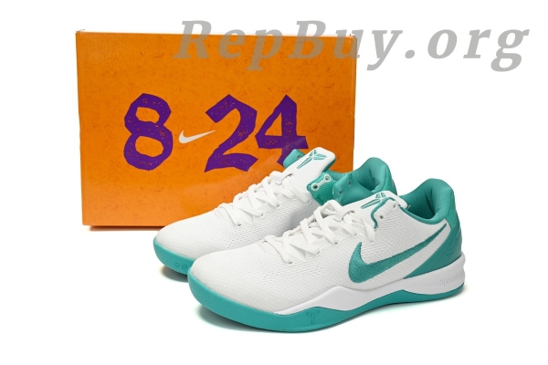 Top Version Nike Kobe 8 Protro Radiant Emerald FQ3549-101 - 图片 12