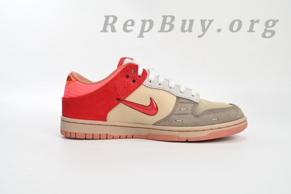 Top Version Nike Dunk Low SP What The CLOT FN0316-999 - Image 3