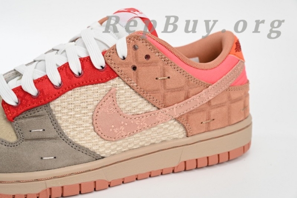 Top Version Nike Dunk Low SP What The CLOT FN0316-999 - Image 8