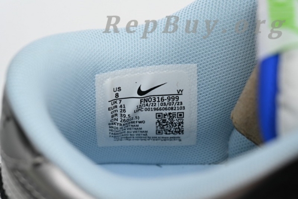 Top Version Nike Dunk Low SP What The CLOT FN0316-999 - Image 10