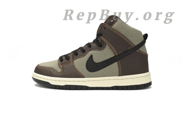 Top Version Nike SB Dunk High Baroque Brown BQ6862-201