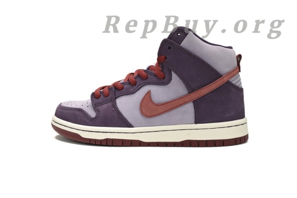 Top Version Nike SB Dunk High Daybreak Plum 313171-500 - 图片 2