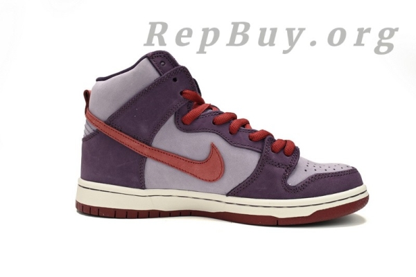 Top Version Nike SB Dunk High Daybreak Plum 313171-500 - 图片 3