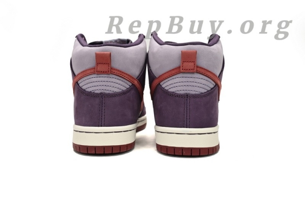 Top Version Nike SB Dunk High Daybreak Plum 313171-500 - 图片 4