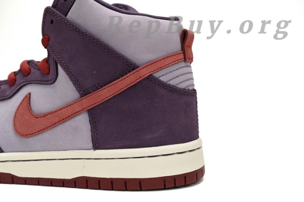 Top Version Nike SB Dunk High Daybreak Plum 313171-500 - 图片 6